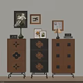 medieval bucket cabinet medieval bucket cabinet medieval decorative cabinet chest of drawers 3d model