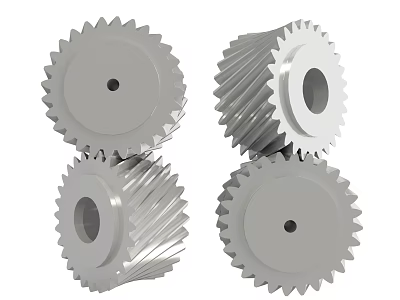 High Quality Durable Metal Gears For Industrial Hardware Tools And Mechanical Parts 3d model