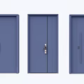 Single door 3d model