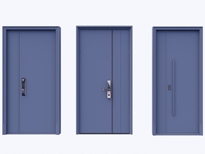 Single door 3d model