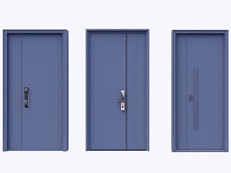 Single door 3d model