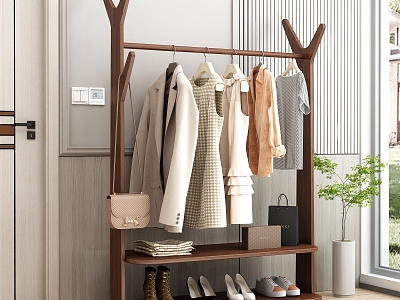 Modern Hanger Coat Rack model