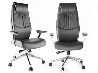 Office Chair Boss Chair Swivel Chair Leather Chair 3d model