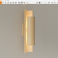 modern wall lamp mirror headlight 3d model