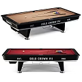 Billiard Room Featuring Gold Crown VII Table EST 1981 With Balls And Cues