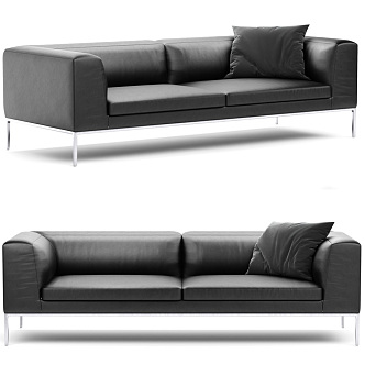 Double sofa 3d model