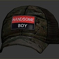 Hat cap baseball cap realistic 3d model