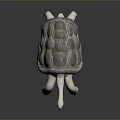 Turtle Cartoon Turtle Snapping Turtle Chickbill Turtle Reptile Cold Blooded Animal Reptile Class 3d model