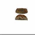 Flaky Layered Pastry Revealing Colorful Vegetable And Meat Filling Inside