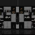 Modern Elegant Bookcase Interior Design With Symmetric White Cabinets Books And Decor