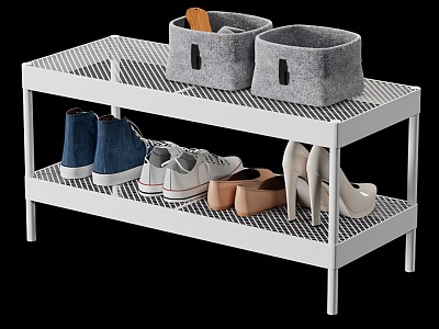 Shoe Rack Shoe Cabinet 3d model