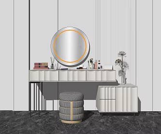 Modern Dresser 3d model