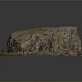 Garden Landscape Design With Rocky Terrain Lush Mossy Top And Natural Water Features
