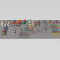 Colorful Outdoor Playground Equipment With Slides Swings Climbing Frames And Play Structures