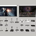 Modern Projector New Projector 3d model
