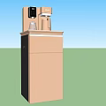 Modern Rose Gold And Black Gray Cabinet Household Water Dispenser Appliances