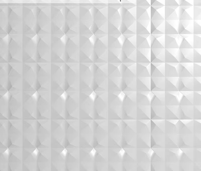 White Modern Wall Featuring 3D Diamond Geometric Patterns Regular Arrangement Light Shadow And Layered Texture 3d model