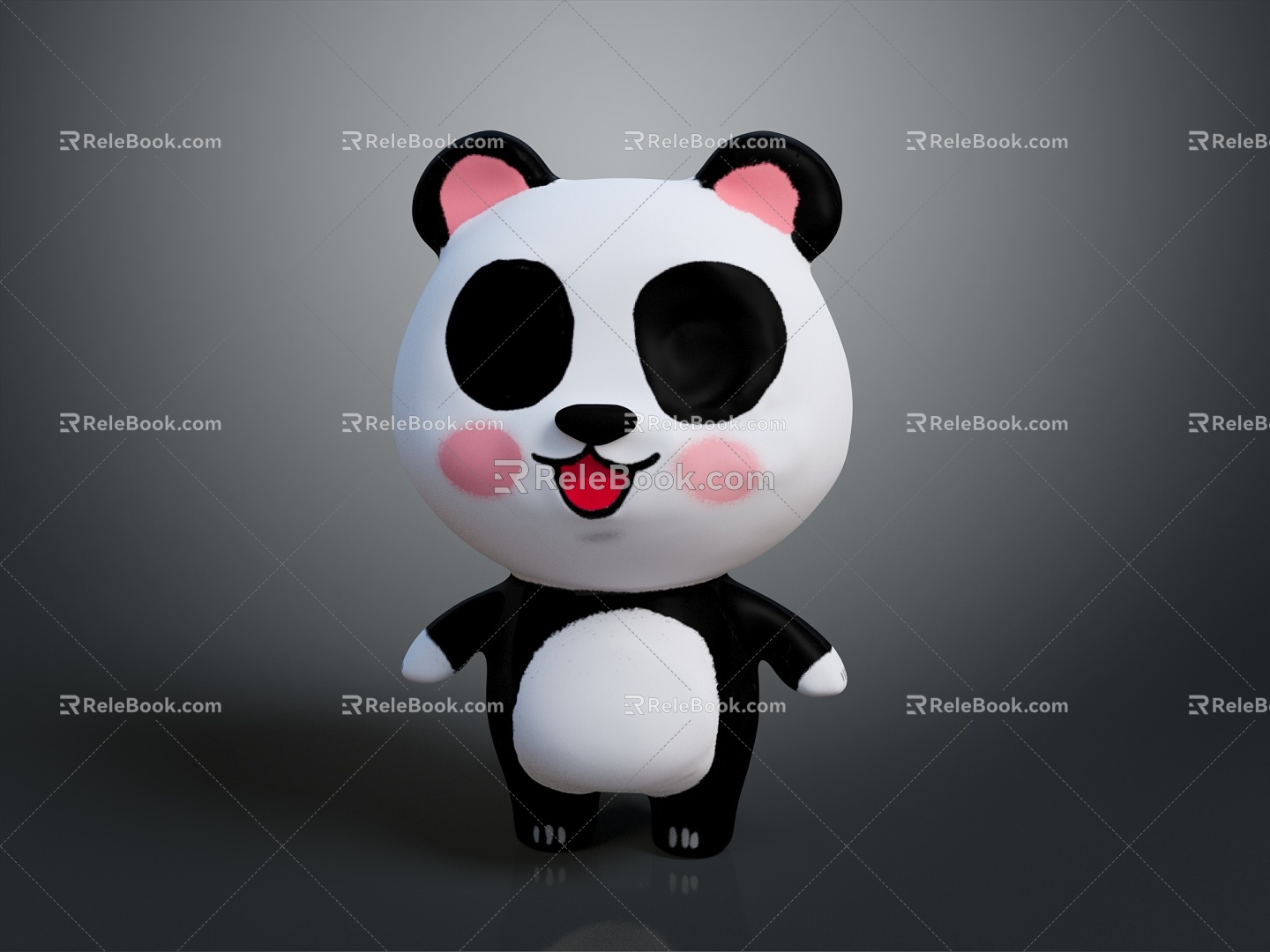 Panda Animal Cartoon Panda Animation Panda Animation Panda Cartoon Character Cartoon Animal 3d model