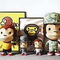 Modern Toy Hip Hop Big Mouth Monkey Doll 3d model