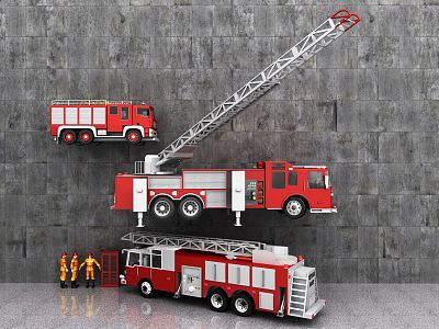 Fire fighting equipment fire extinguisher alarm fire truck fire hydrant firefighter fire tool fire box model