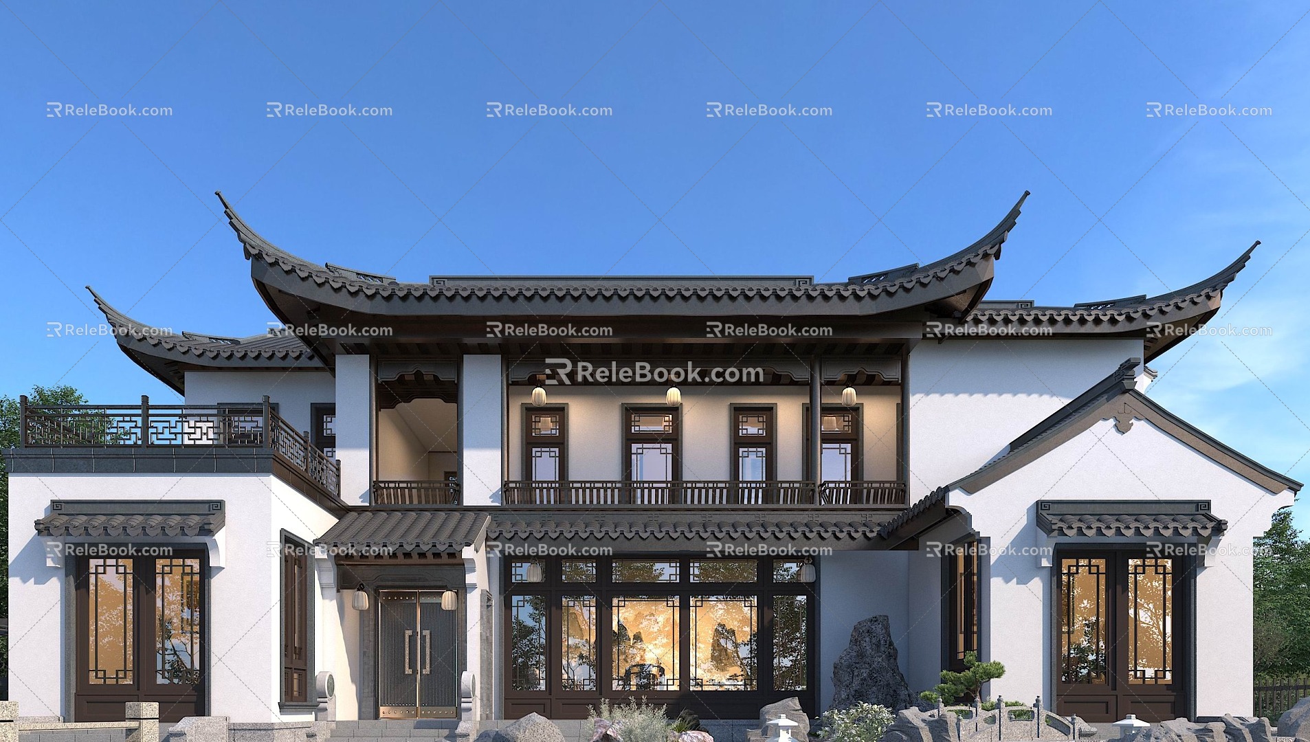 Chinese ancient building 3d model