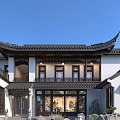 Chinese ancient building 3d model