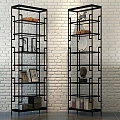 New Chinese-style Storage Rack 3d model