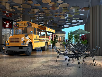 Modern Mall 3d model