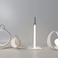 Modern Table Lamp Simple Table Lamp Combination Minimalist Table Lamp White Table Lamp Creative Table Lamp Art Table Lamp Rocket Table Lamp 3d model