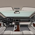 3D Car Model Exterior And Interior Design With Wheel Dashboard Seats Details