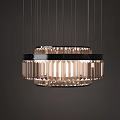 Elegant Modern Crystal Chandeliers With Various Geometric Designs And Hanging Lighting