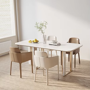 Modern table combination 3d model