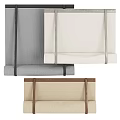 Modern roller shutter 3d model