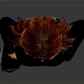 Woman With Red Hair Wearing Black Long Sleeve Top And Ripped Jeans With Black Boots
