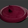 Fresh Red Onion Slices With Vibrant Pink Layers And Stacked Arrangement For Dishes