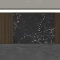 Modern Front Desk Background Wall Simple Background Wall Front Desk Reception Area Background Wall Company Front Desk Background Wall 3d model
