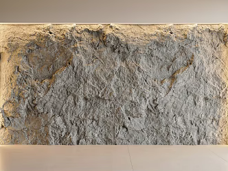 Modern rubble background wall rubble stone wall rubble stone wall stone background wall background wall 3d model