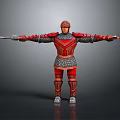 Warrior Samurai Soldier Guard Assassin Killer Ancient Soldier Ancient Assassin Killer 3d model