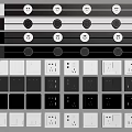 Modern Switch Switch Socket 3d model