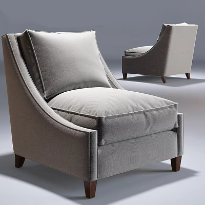 Single sofa 3d model