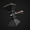 Sturdy Metal Hardware Tool Hammer with Leather Handle and Durable Construction Design for DIY Projects