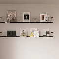 Modern Home Office Interior With Double Desk Two Office Chairs Bookshelves And Window Blinds