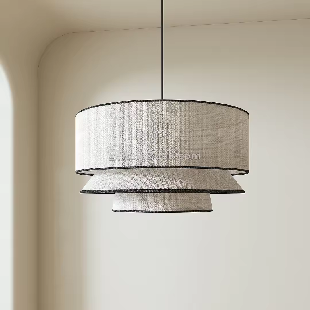 Ancient Chandelier in Silent Wind 3d model