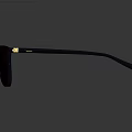 Stylish Jewelry Sunglasses With Dark Blue Frame Pink Gradient Lenses And Gold Accents