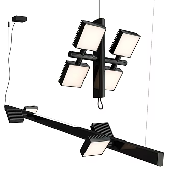 Modern Downlight Spotlight Dowal lambert fils 3d model