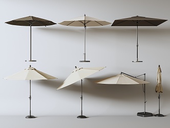 Modern Outdoor Parasol 3d model