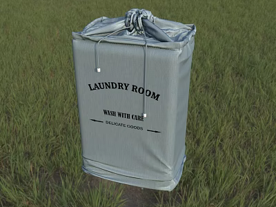 Modern Storage Bag Clothes Storage 3d model