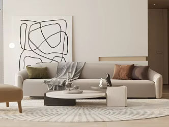 Living Room 3d model