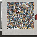 Vibrant Abstract Painting With Colorful Geometric Shapes For Modern Home Decor