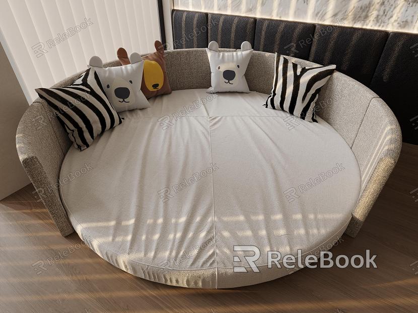 Children's Round Bed model